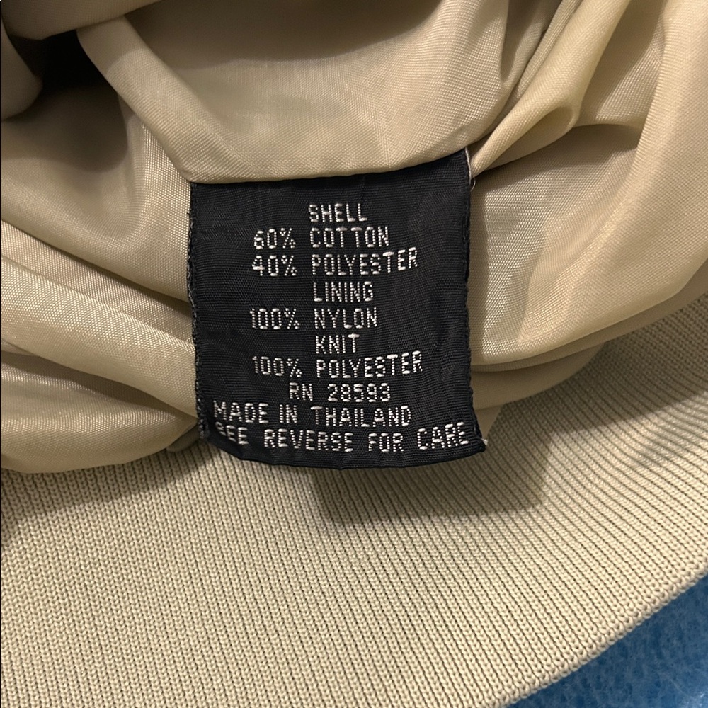 Men's Beige Members Only Jacket - Picture 6 of 7